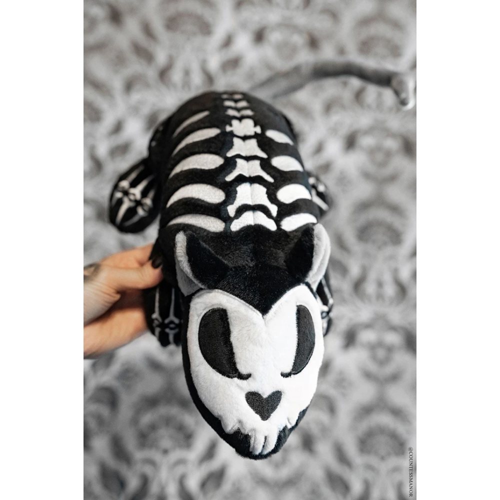 Vampire Freaks - Bubonic Rat Plush toy - Black/White